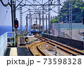 片瀬白田 駅　伊豆急行 8000系 普通列車 （ 静岡県 東伊豆 ） 73598328