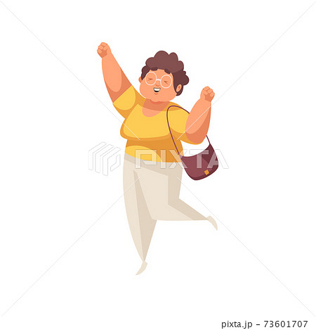 Happy Woman Icon Happy Woman Icon 73601707