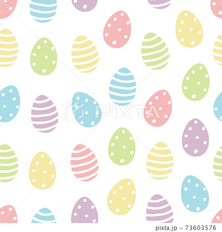 Easter egg seamless pattern vector background... - Stock ...