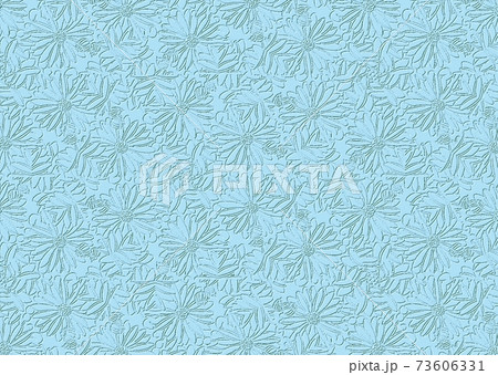 Blue A4 Flower texture Background. 73606331