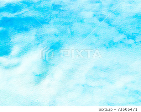 みずいろ水彩風テクスチャ 73606471