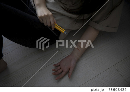 リストカットイメージ リストカットイメージ 73608425