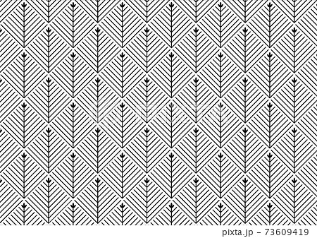 和風シームレスパターン 若松菱 和風シームレスパターン 若松菱 73609419