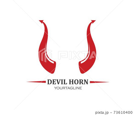 devil horn logo icon vector illustration design 73610400