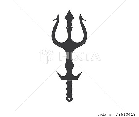 Trident Logo Template vector icon illustration 73610418