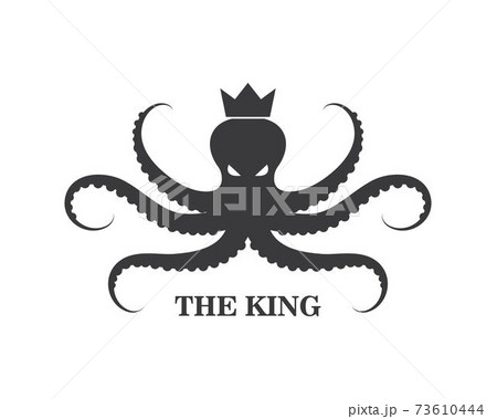 octopus icon logo vector illustration design octopus icon logo vector illustration design 73610444