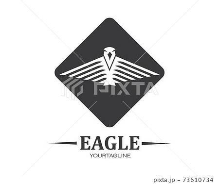 falcon,eagle logo icon vector illustration design falcon,eagle logo icon vector illustration design 73610734