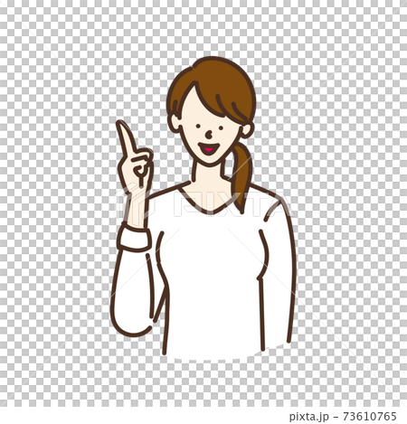 簡單的女性插畫,簡單的姿勢變化 簡單的女性插畫,簡單的姿勢變化 73610765