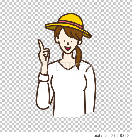 シンプルな女性のイラスト ポーズ バリエーションのイラスト素材