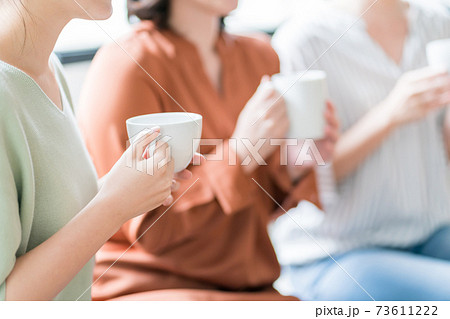 おうちで女友達とお茶 73611222