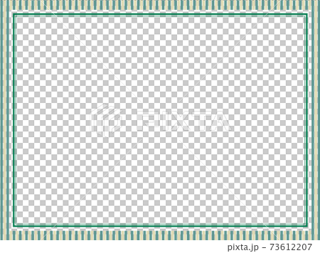 落ち着いたシンプルな緑のフレーム 落ち着いたシンプルな緑のフレーム 73612207