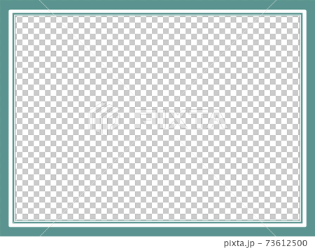 冷靜和簡單的綠色框 73612500