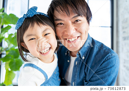 親子のポートレート 73612873
