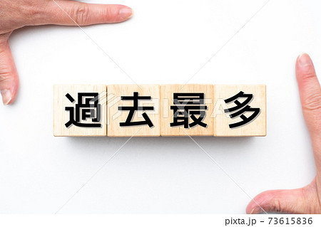 イメージ　過去最多 73615836
