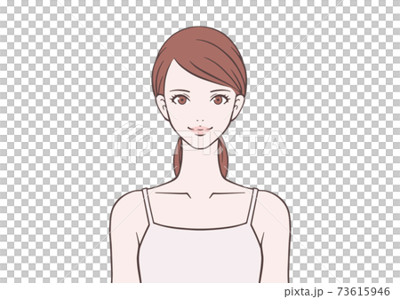 キャミソールの女性 73615946