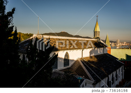 長崎　観光スポット　大浦天主堂 73616198