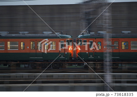［B］湖西線113系700番台（湘南色・連結部） 73618335