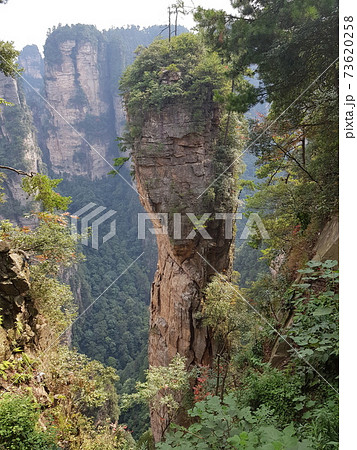 張家界 奇岩怪石 スポット 73620258