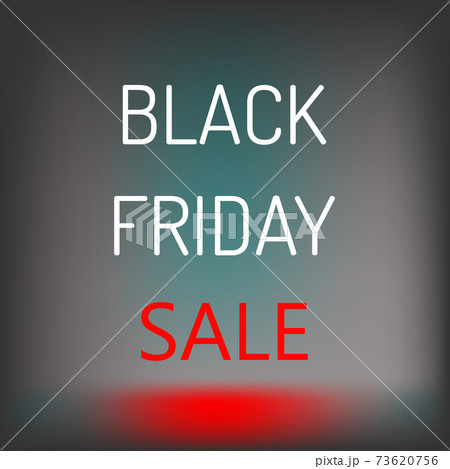 Black friday sale banner, origami label, advertising 73620756