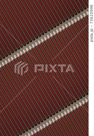 Pattern of brown pencils. 73620996