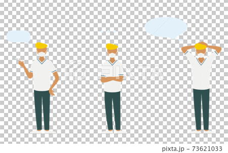 Nurse pose illustration, 3 sets Nurse pose illustration, 3 sets 73621033