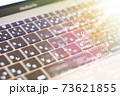 ノートパソコンのキーボードとプログラミング 73621855