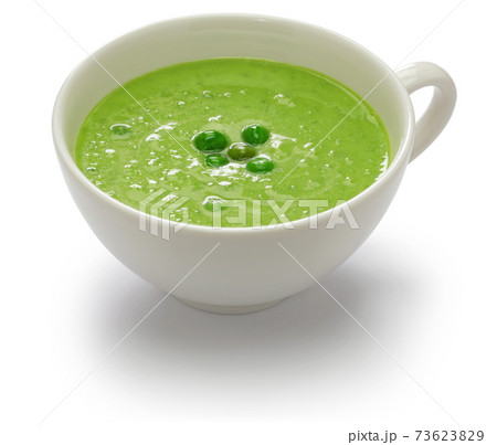 採れたてグリーンピーススープ 73623829
