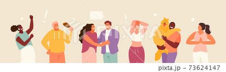 People stress prevention and pleasant activities 73624147