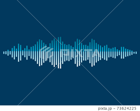 Abstract background music sound wave. Vector illustration Abstract background music sound wave. Vector illustration 73624225
