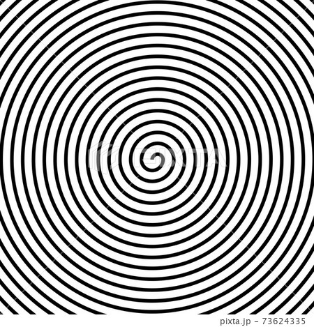 Hypnos Circles Concentric. Abstract concentric circles texture. Vector illustration. Hypnotic swirl spiral background 73624335
