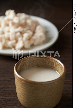 酒粕で作った甘酒 酒粕で作った甘酒 73624555