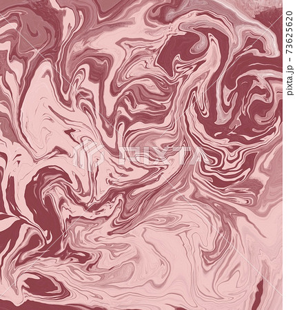 くすみピンク系のマーブル模様の背景のイラスト素材