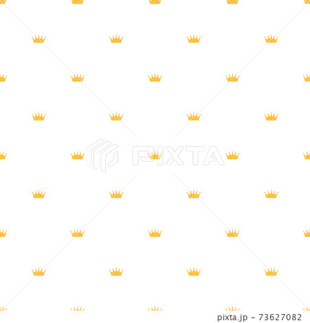 Abstract Seamless pattern with king, princess crowns. Vector Illustration EPS10 73627082