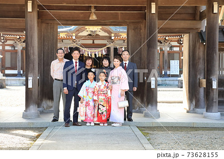 七五三のお参り 七五三のお参り 73628155