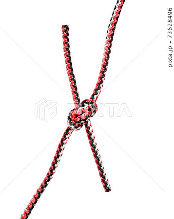 another side of hunter's bend knot tied on rope 73628496