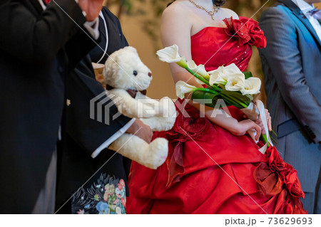 結婚式　ウェディングベア 73629693