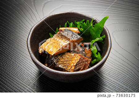 にしん蕎麦用のニシンの甘露煮 73630175