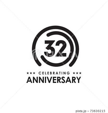 32nd year celebrating anniversary logo design 32nd year celebrating anniversary logo design 73630215