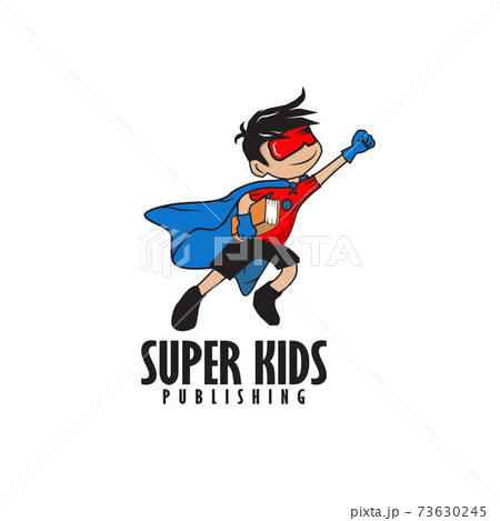 Kids Hero Publishing Logo Designのイラスト素材