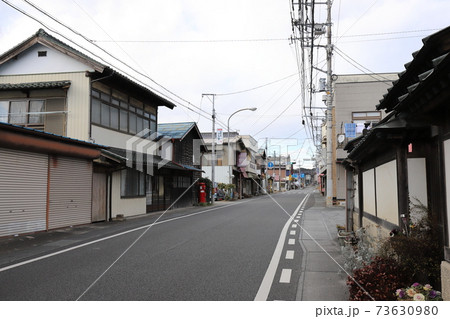 茨城 大子 レトロな街並みと丸ポスト 茨城 大子 レトロな街並みと丸ポスト 73630980