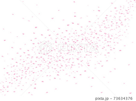 桜の背景素材イラスト 73634376