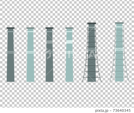 Factory chimney Factory chimney 73640345