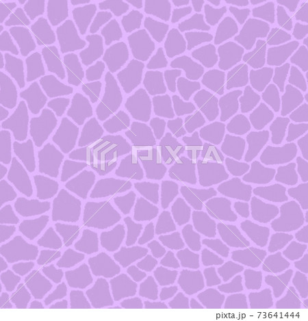 Giraffe skin color seamless pattern with fashion animal print for continuous replicate. Chaotic mosaic lilac pieces on pink background. Wrapping paper, funny textile fabric print,design,decor Giraffe skin color seamless pattern with fashion animal print for continuous replicate. Chaotic mosaic lilac pieces on pink background. Wrapping paper, funny textile fabric print,design,decor 73641444