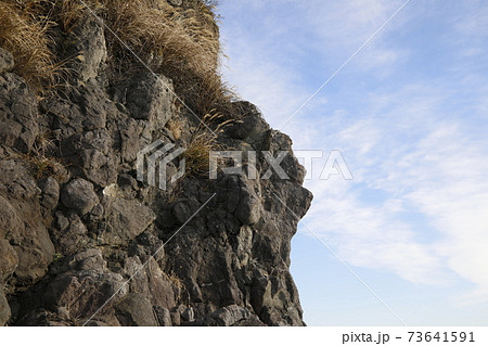 枕状溶岩　焼津市浜当目海岸 73641591