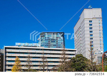 【青空の自由民主党本部】 73642554