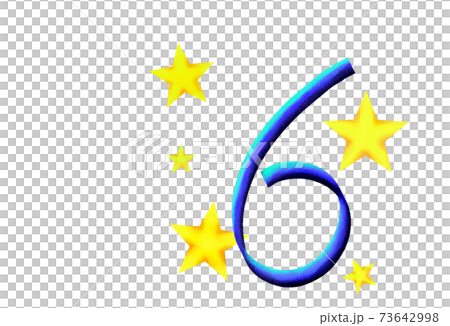 Glitter number 6 Glitter number 6 73642998