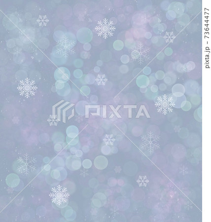 ダイヤモンドダストのイラスト ダイヤモンドダストのイラスト 73644477