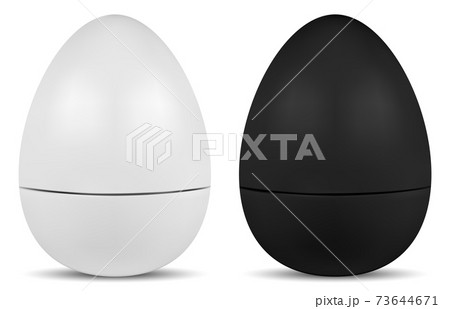 Egg shape lip balm cosmetic container, face cream Egg shape lip balm cosmetic container, face cream 73644671