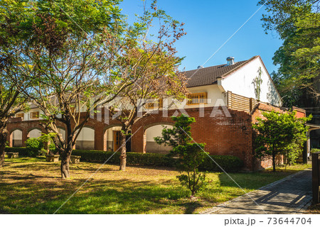 Old warehouse at zhutian railway station in pingtung, taiwan 73644704