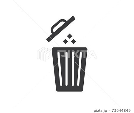 trash can icon lgo vector illustration design trash can icon lgo vector illustration design 73644849